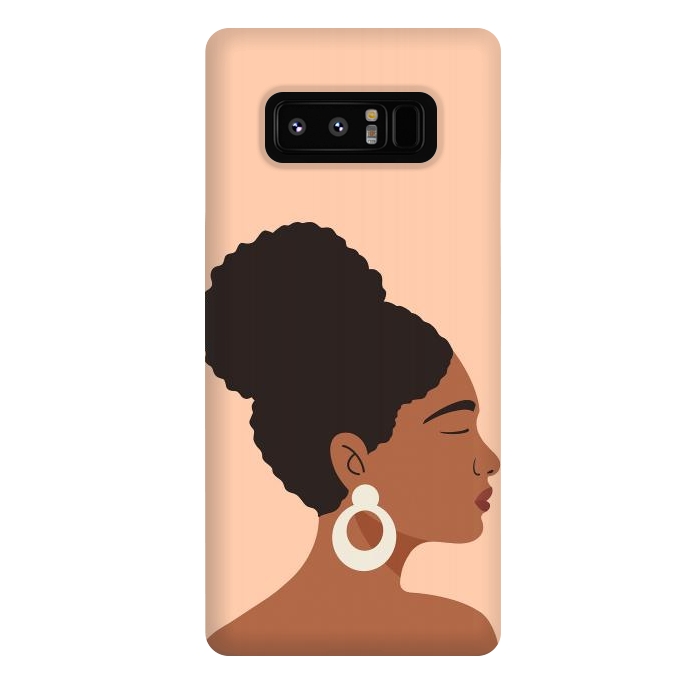 Galaxy Note 8 StrongFit Afro Girl by ArtPrInk