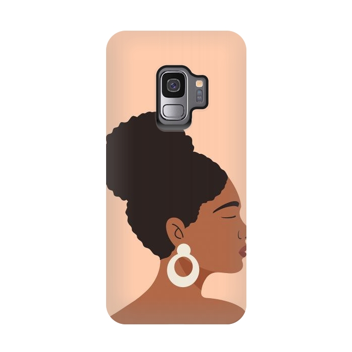 Galaxy S9 StrongFit Afro Girl by ArtPrInk