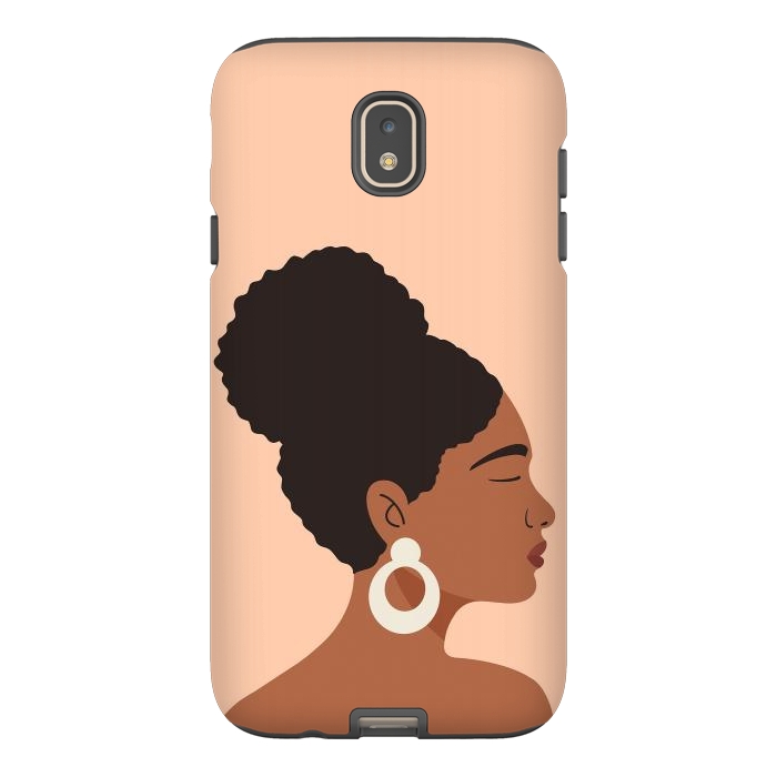 Galaxy J7 StrongFit Afro Girl by ArtPrInk