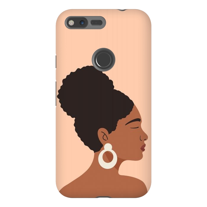 Pixel XL StrongFit Afro Girl by ArtPrInk