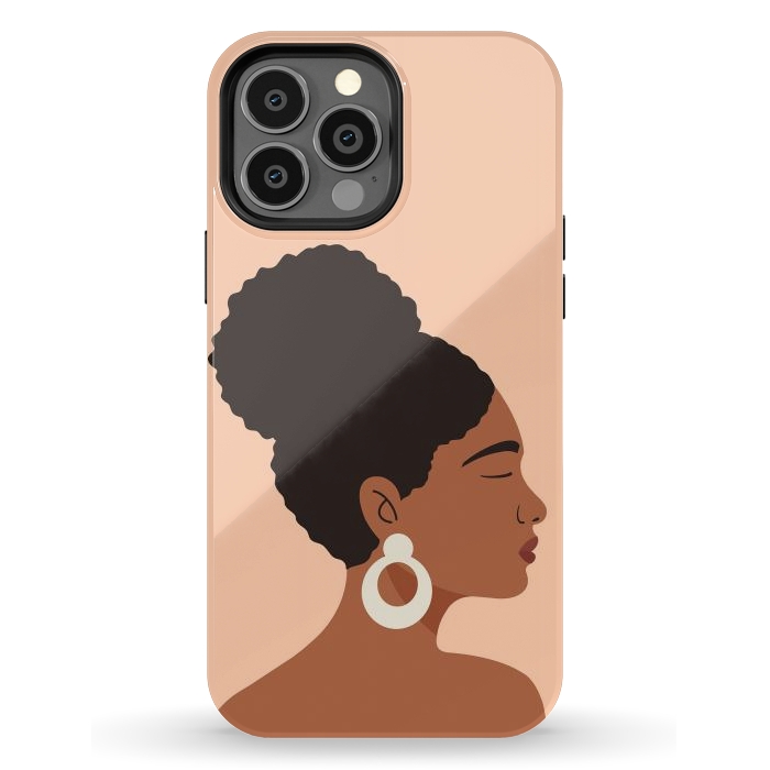 iPhone 13 Pro Max StrongFit Afro Girl by ArtPrInk