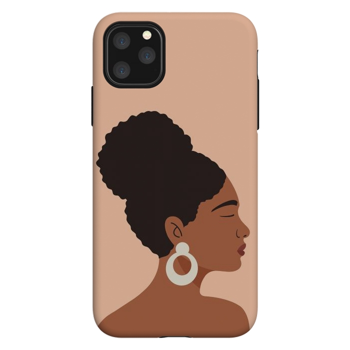 iPhone 11 Pro Max StrongFit Afro Girl by ArtPrInk
