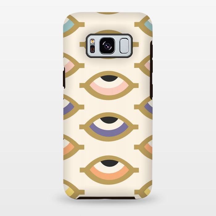 Galaxy S8 plus StrongFit Turkish Eye Pattern by ArtPrInk