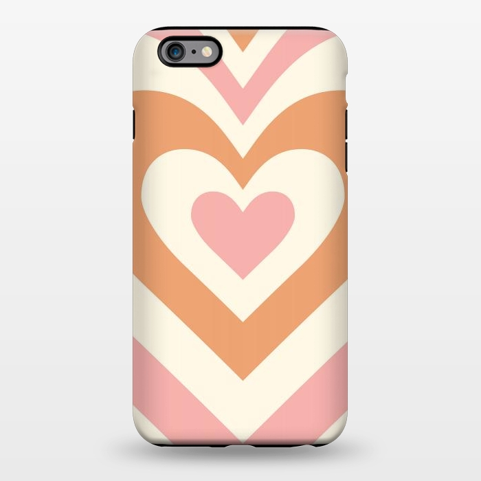 iPhone 6/6s plus StrongFit Hypnotic Hearts by ArtPrInk