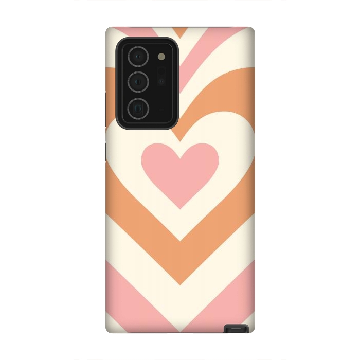 Galaxy Note 20 Ultra StrongFit Hypnotic Hearts by ArtPrInk