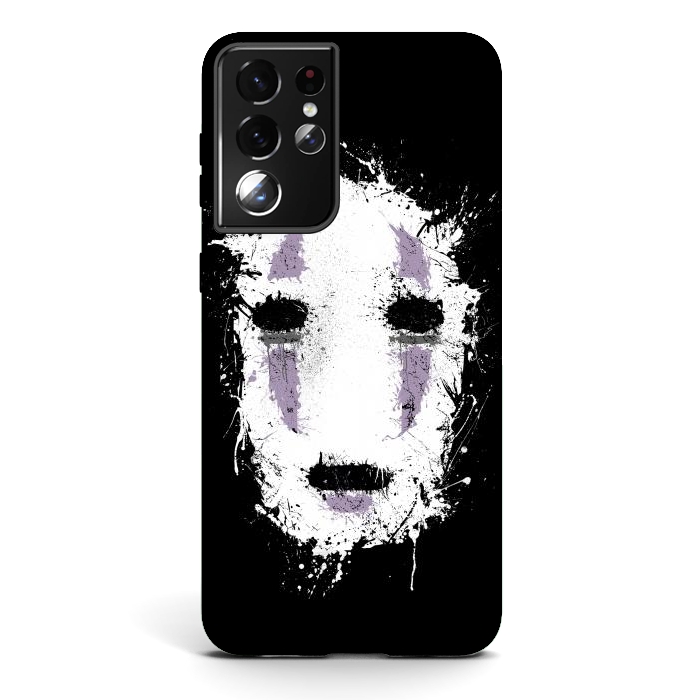 Galaxy S21 ultra StrongFit Ink no face by Denis Orio Ibañez