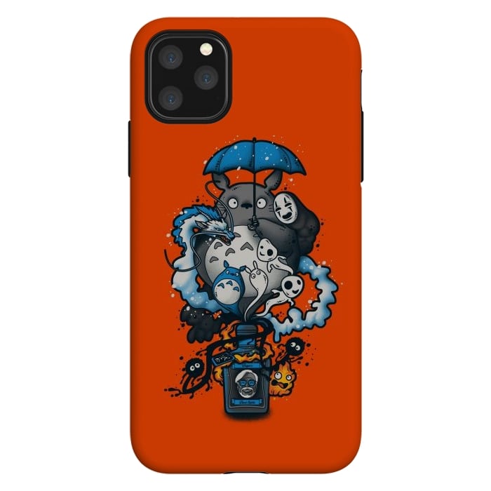 iPhone 11 Pro Max StrongFit Bottled Spirits by Q-Artwork