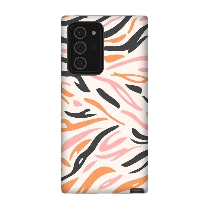 Galaxy Note 20 Ultra StrongFit Colorful Tiger Print by ArtPrInk