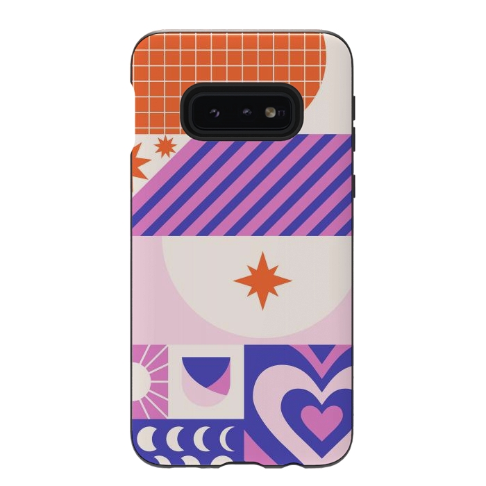 Galaxy S10e StrongFit Y2K Patchwork by ArtPrInk