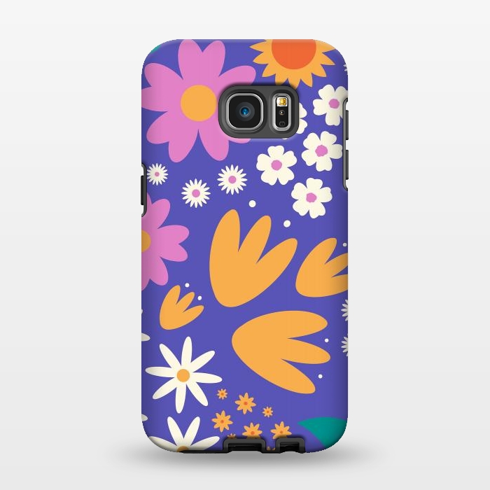 Galaxy S7 EDGE StrongFit Wildflower Spring Fest by ArtPrInk