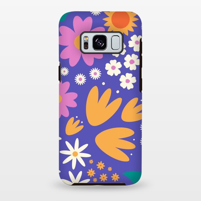 Galaxy S8 plus StrongFit Wildflower Spring Fest by ArtPrInk