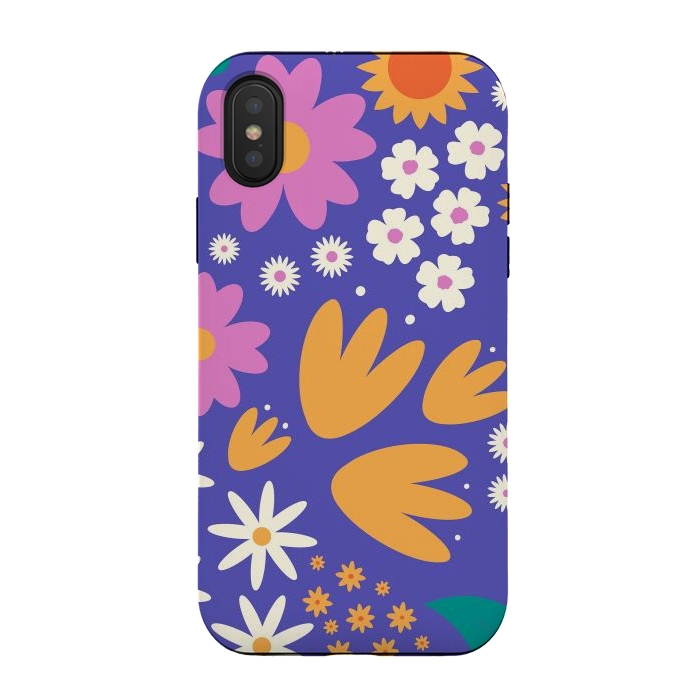 iPhone Xs / X StrongFit Wildflower Spring Fest by ArtPrInk