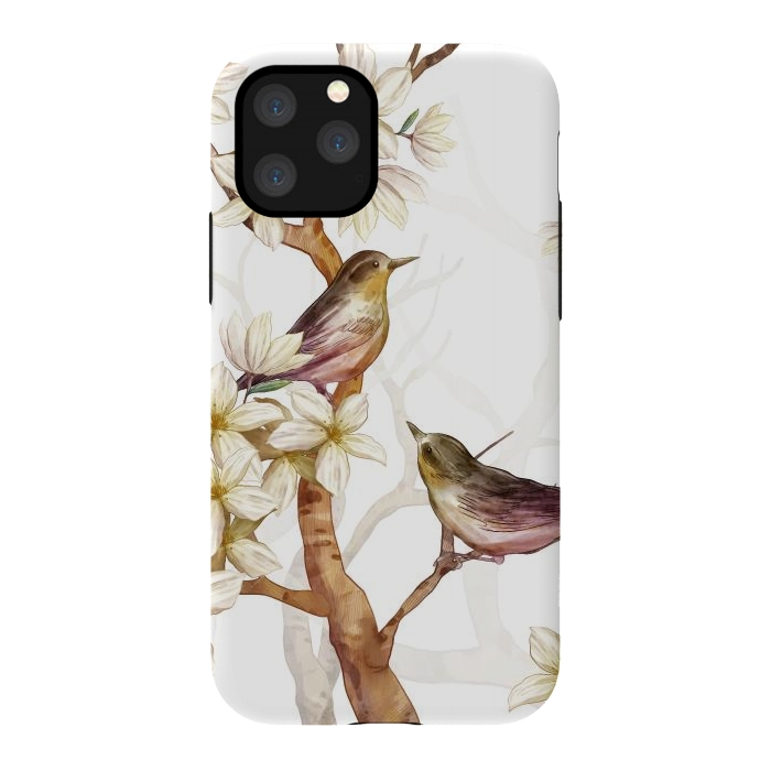 iPhone 11 Pro StrongFit Birds in the Spring by Bledi