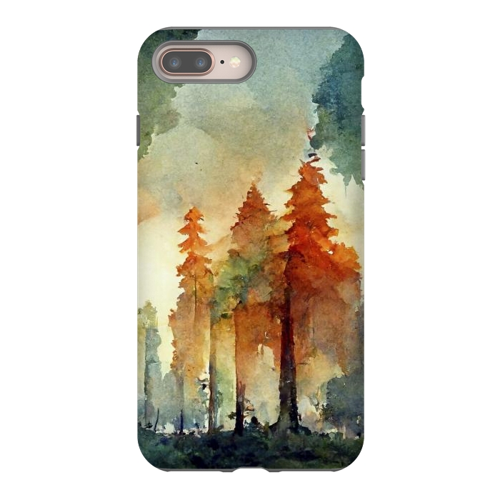 iPhone 8 plus StrongFit The Forest (nature) by Bledi