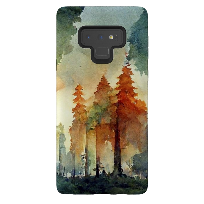 Galaxy Note 9 StrongFit The Forest (nature) by Bledi