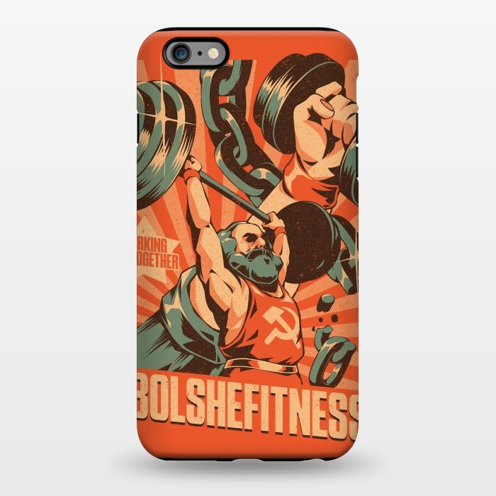 iPhone 6/6s plus StrongFit Bolshefitness by Ilustrata