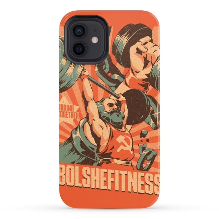 iPhone 12 StrongFit Bolshefitness by Ilustrata