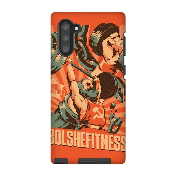 Galaxy Note 10 StrongFit Bolshefitness by Ilustrata
