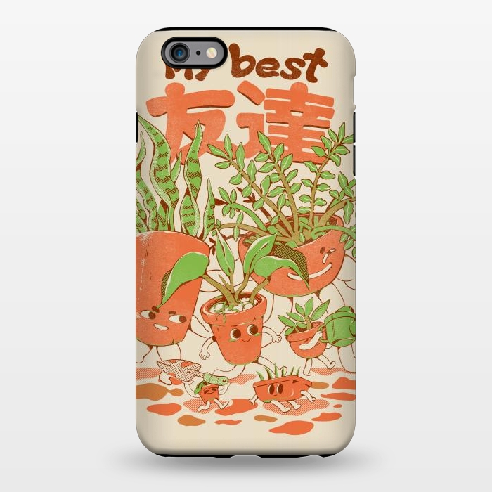 iPhone 6/6s plus StrongFit My Best Tomodachis - Plants by Ilustrata