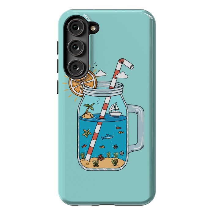 Galaxy S23 Plus StrongFit Drink Landscape by Coffee Man