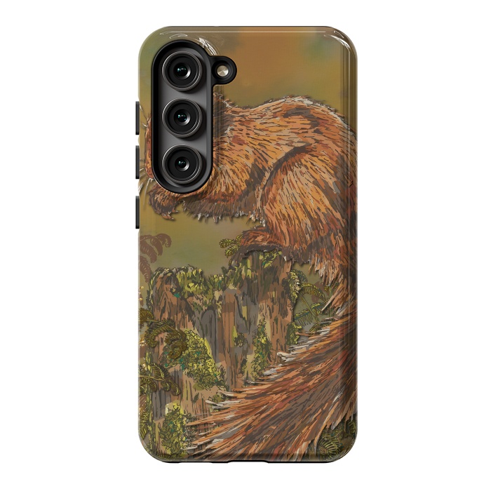 Galaxy S23 StrongFit September Squirrel by Lotti Brown