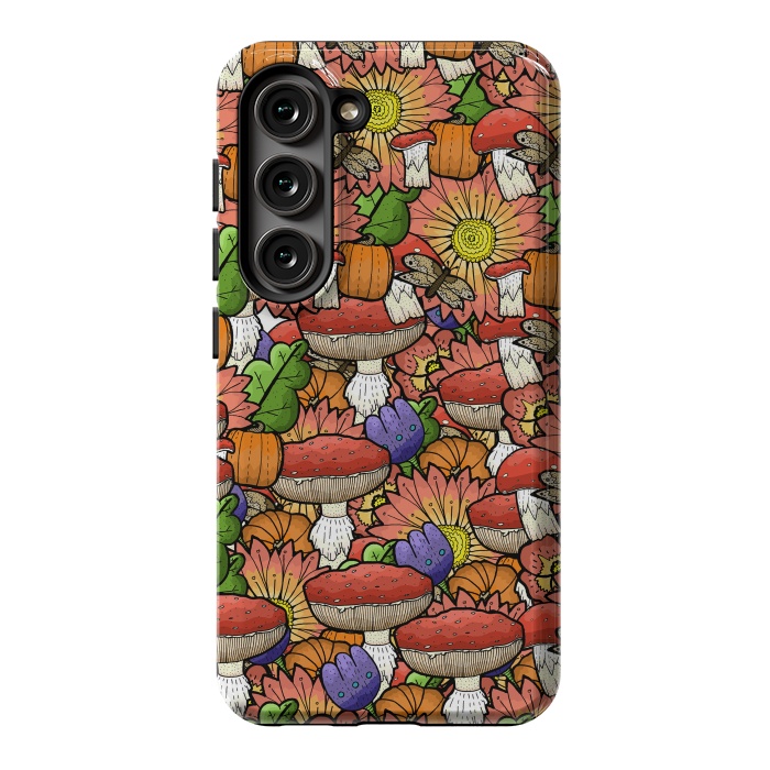 Galaxy S23 StrongFit Autumn Pattern by Steve Wade (Swade)