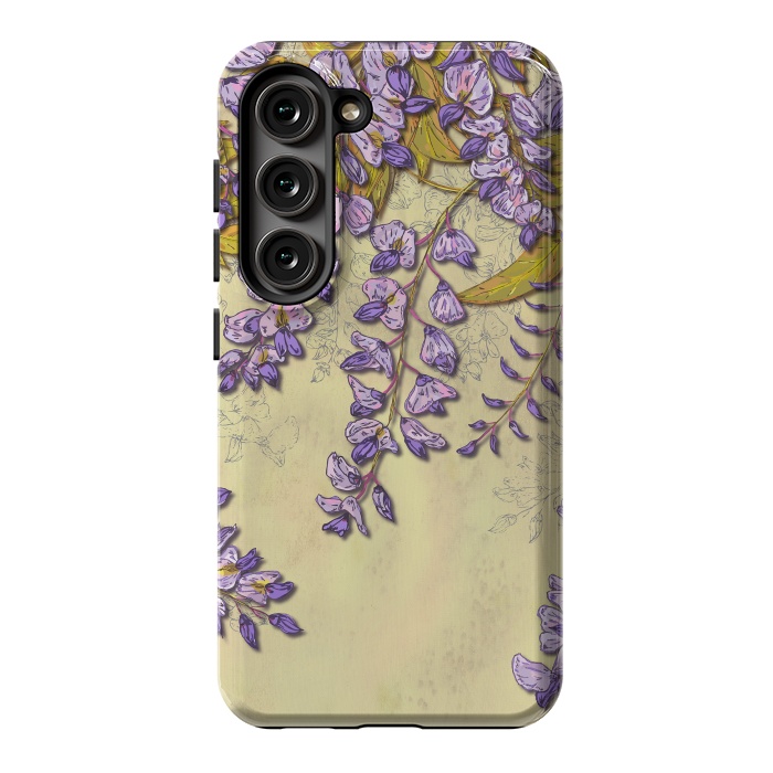 Galaxy S23 StrongFit Wisteria by Lotti Brown