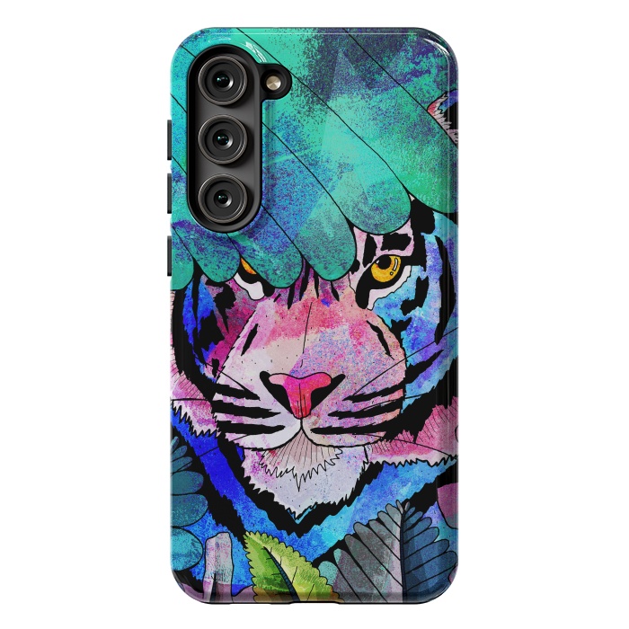 Galaxy S23 Plus StrongFit Jungle Hunter by Steve Wade (Swade)