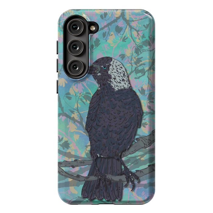 Galaxy S23 Plus StrongFit Forever Jackdaw by Lotti Brown
