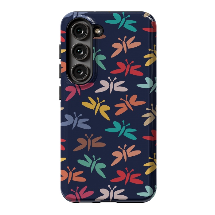 Galaxy S23 StrongFit Butterflies by Majoih