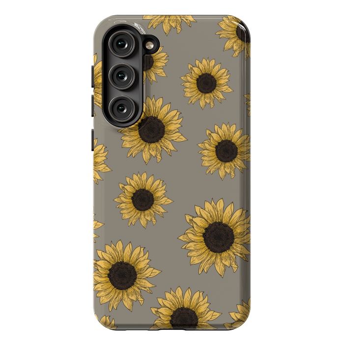 Galaxy S23 Plus StrongFit Sunflowers by Jms