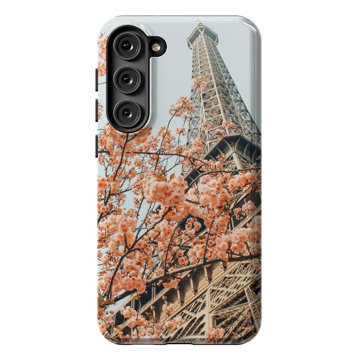 Galaxy S23 Plus StrongFit Paris in Spring | Travel Photography Eifel Tower | Wonder Building Architecture Love by Uma Prabhakar Gokhale