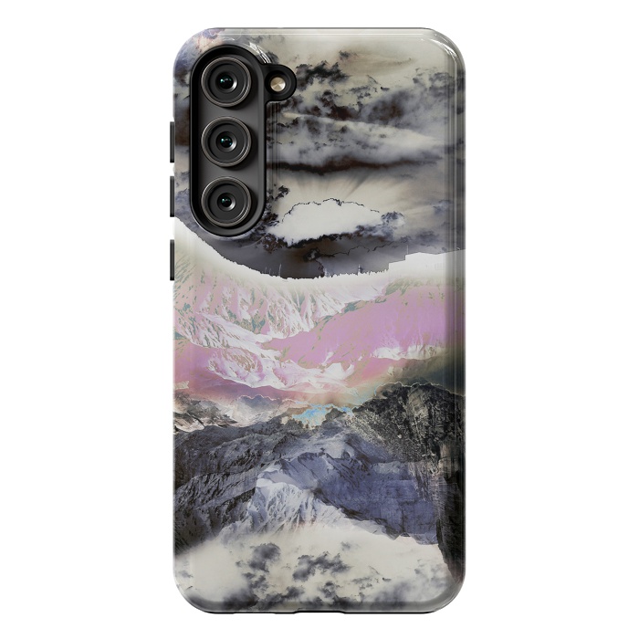 Galaxy S23 Plus StrongFit Mountain landscape digital art by Oana 
