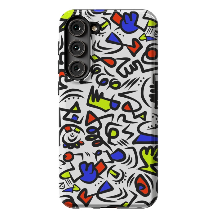 Galaxy S23 Plus StrongFit Mondrian Abstract by Hanny Agustine