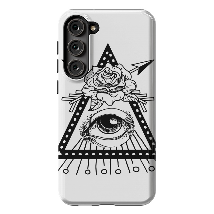 Galaxy S23 Plus StrongFit third eye rose by haroulita