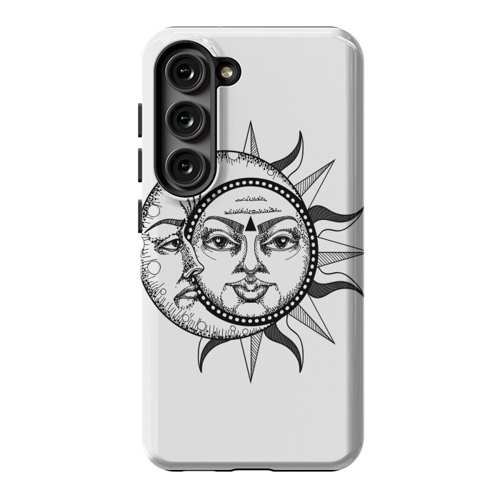 Galaxy S23 StrongFit sun moon by haroulita