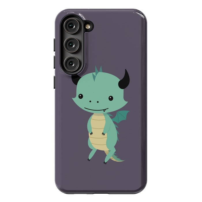 Galaxy S23 Plus StrongFit Cute dragon by Laura Nagel