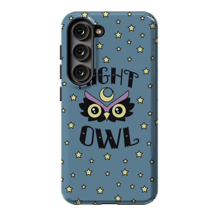 Galaxy S23 StrongFit Night owl by Laura Nagel