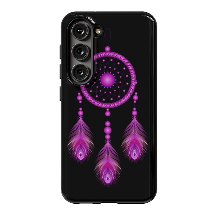 Galaxy S23 StrongFit Pink dream catcher  by Winston