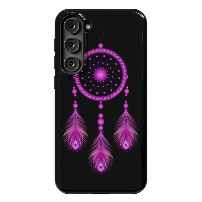 Galaxy S23 Plus StrongFit Pink dream catcher  by Winston