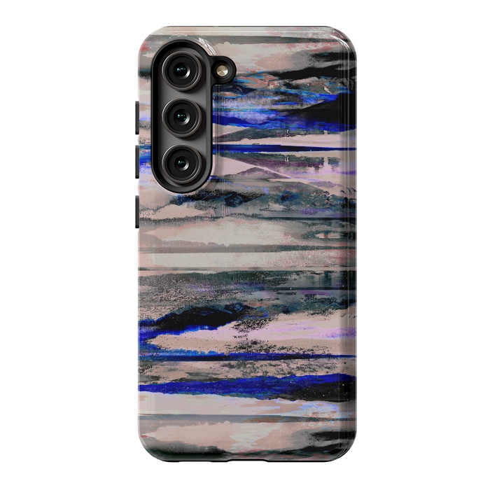 Galaxy S23 StrongFit Stylised mountain landscape painting by Oana 