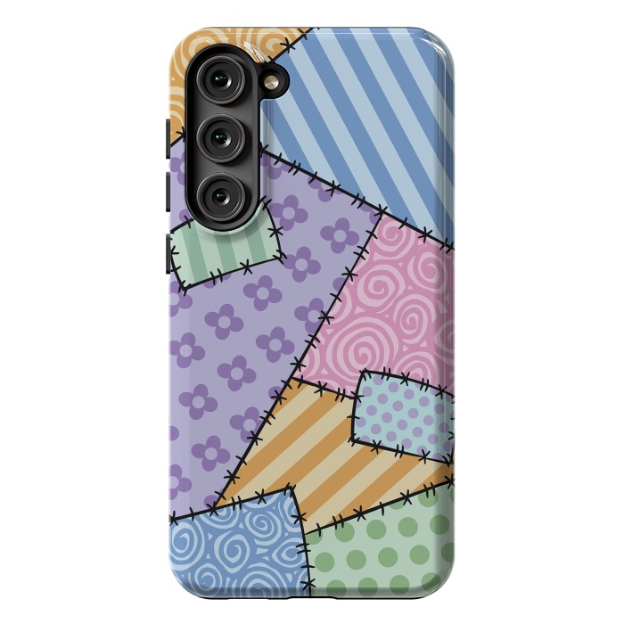 Galaxy S23 Plus StrongFit Patchwork by Laura Nagel