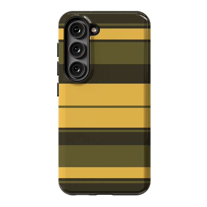 Galaxy S23 StrongFit Vintage Yellow by TMSarts