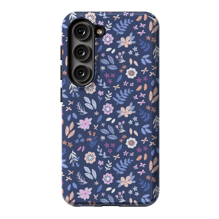 Galaxy S23 StrongFit City Floral by Tishya Oedit
