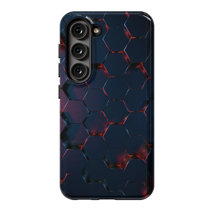 Galaxy S23 StrongFit Hexagons  by Winston