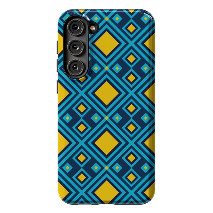 Galaxy S23 Plus StrongFit Geometric Abstract Diamond by TMSarts