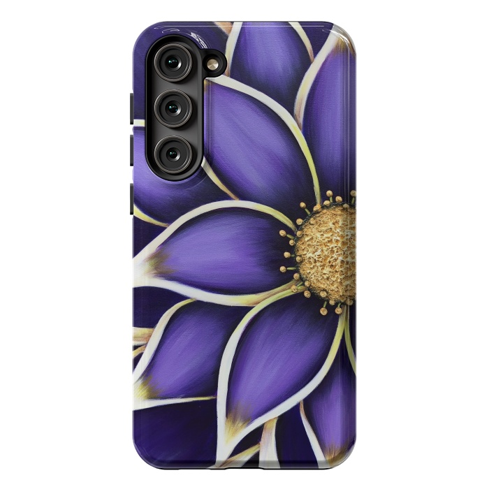 Galaxy S23 Plus StrongFit Purple Passion II by Denise Cassidy Wood