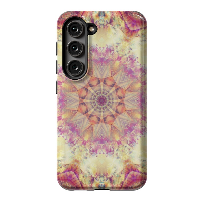 Galaxy S23 StrongFit Abstract Decorative Multicolored Texture by ArtsCase