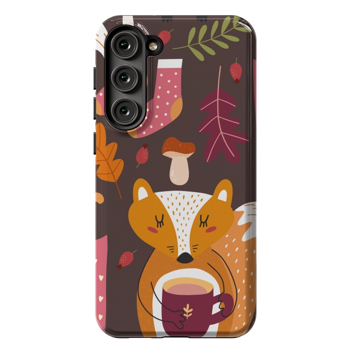 Galaxy S23 Plus StrongFit Autumn Forest by ArtsCase