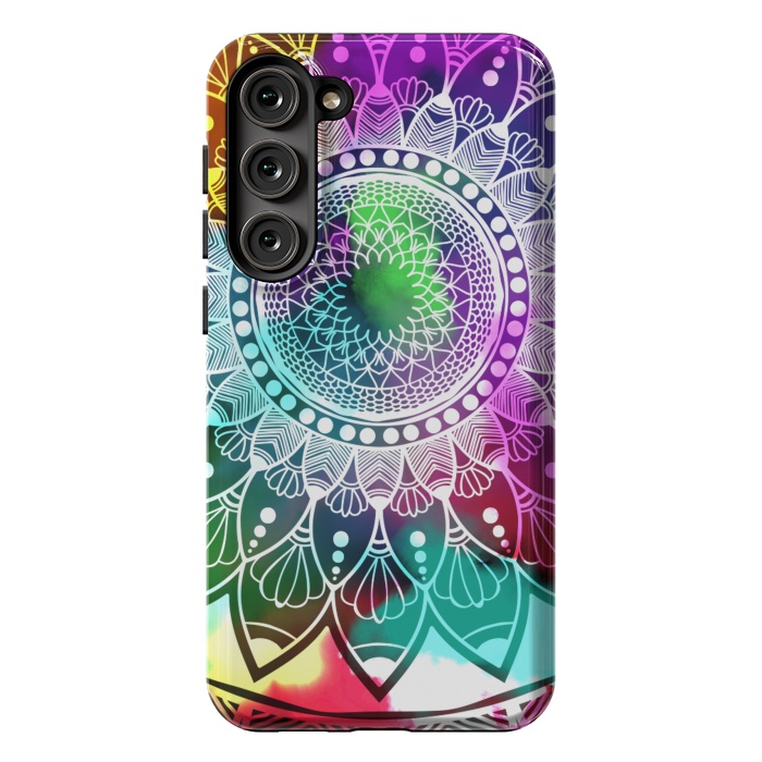 Galaxy S23 Plus StrongFit Digital art Painting and Mandala Graphic Design by ArtsCase